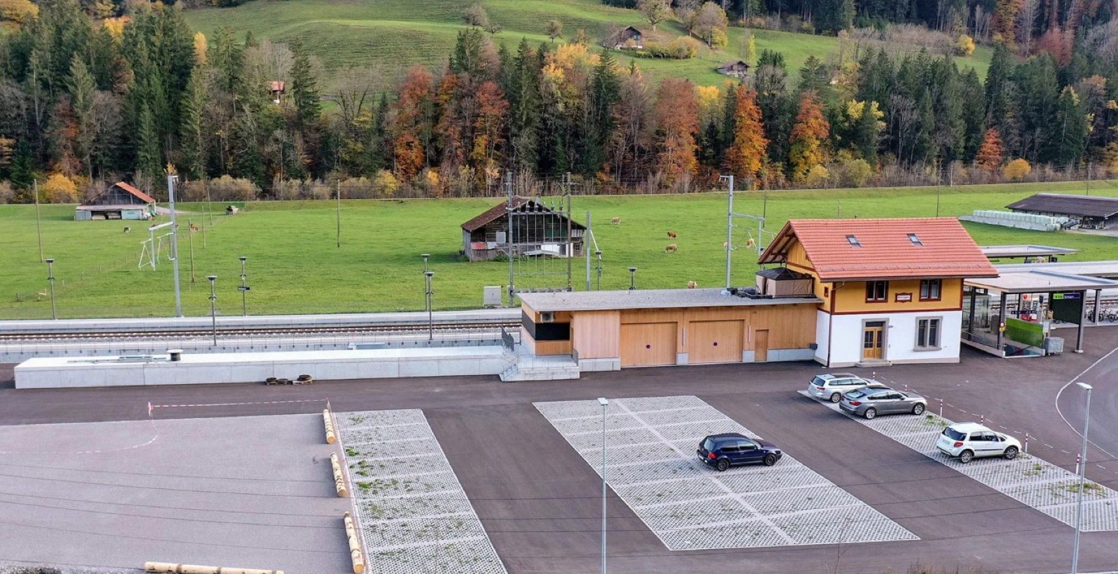 Aufnahme- und Betriebsgebäude Boltigen