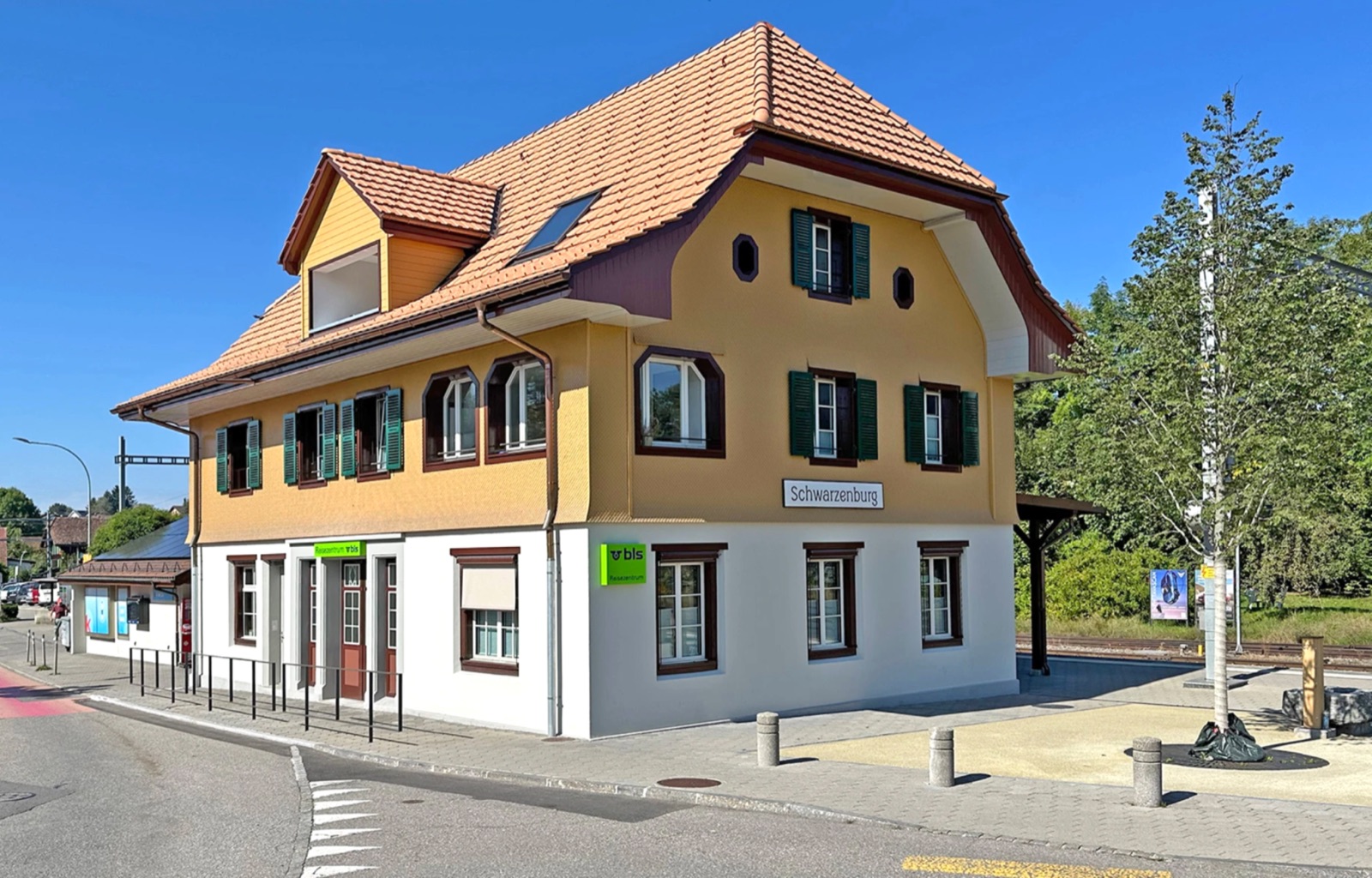 Aufnahmegebäude Schwarzenburg